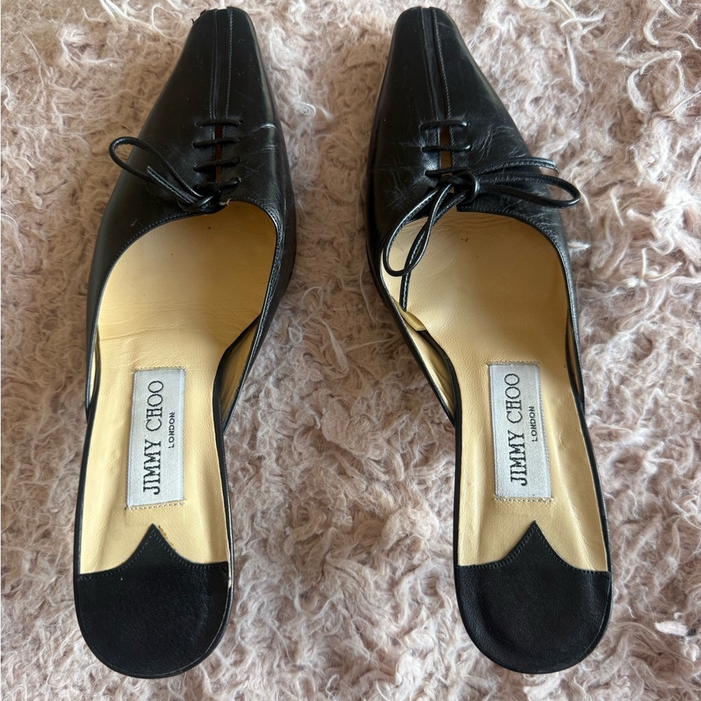 Authentic Jimmy Choo Black Women's Shoes